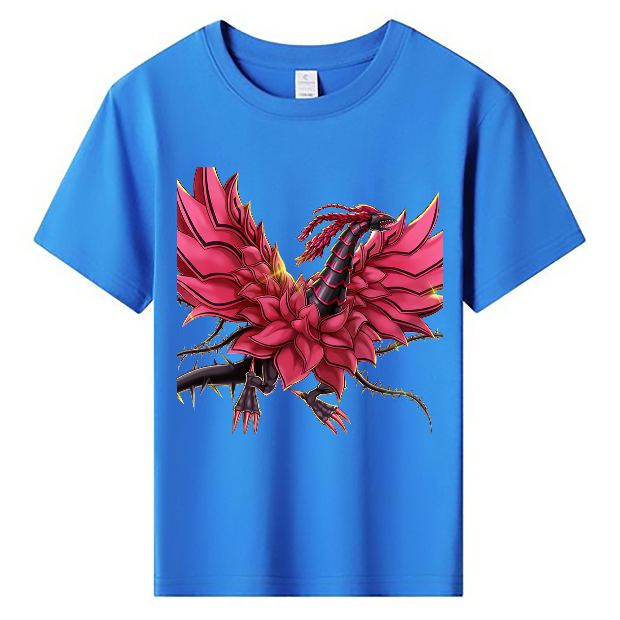 （画像用） 遊☆戯☆王 Yu-Gi-Oh! 綿100％キッズTシャツ（フロントプリント）
